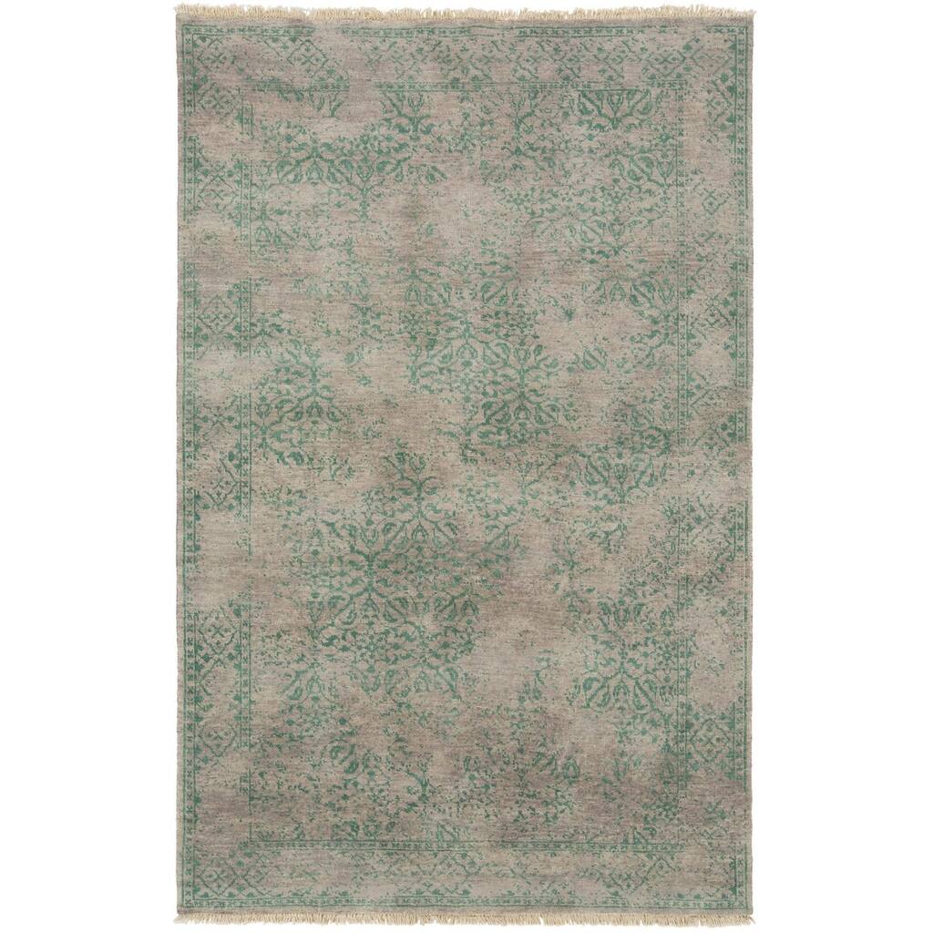 Hand Knotted Brandywine Wool Area Rug