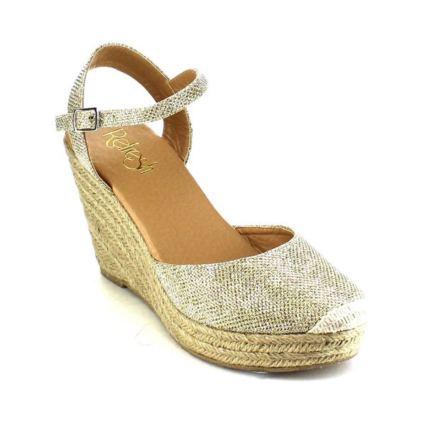 glitter espadrilles sandals