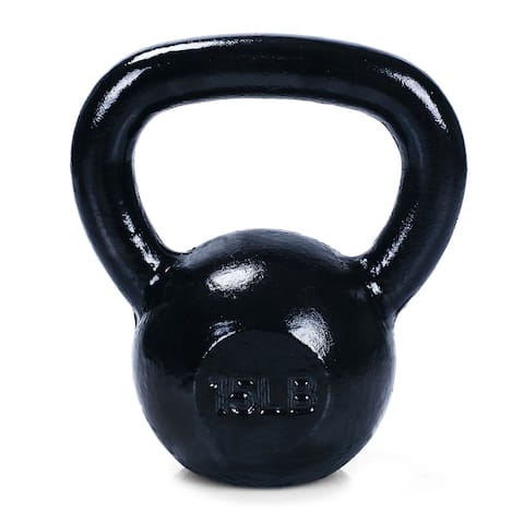 Adeco Solid Cast Iron Kettlebell