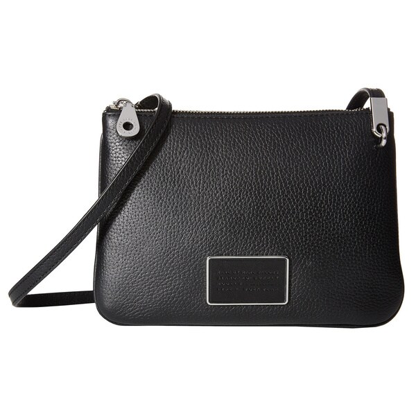 MARC by Marc Jacobs Black Ligero Double Percy Crossbody Bag - Free ...