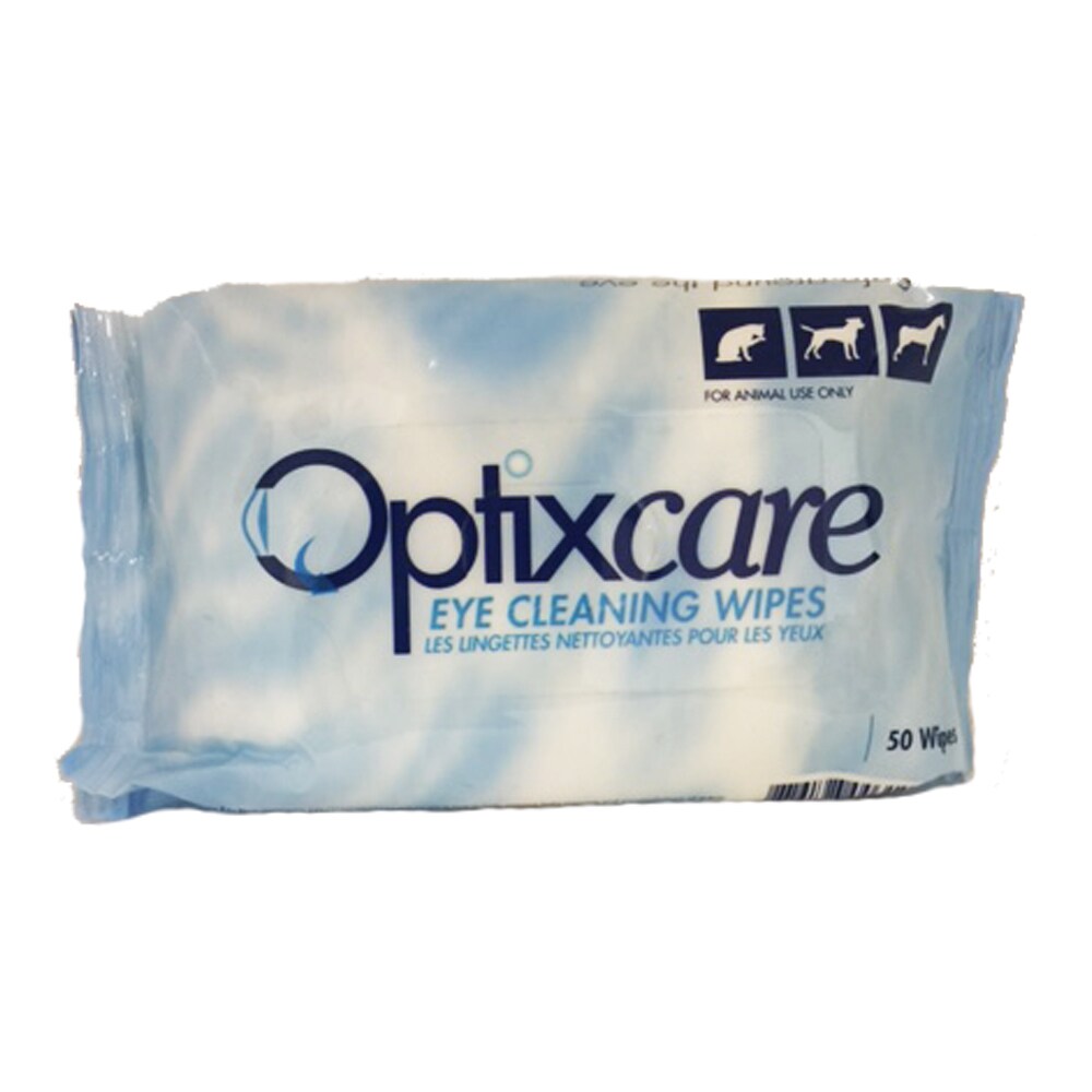 optixcare dog eye wipes