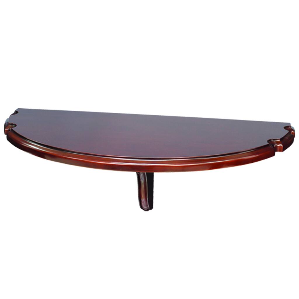 RAM Game Room Wall Mounted English Tudor Pub Table with Cue Rests