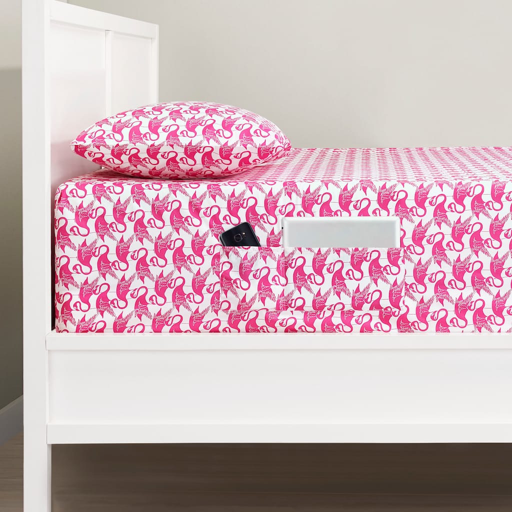 Poppy & Fritz Cotton Percale Side Pocket and Non Side Pocket Sheet Sets