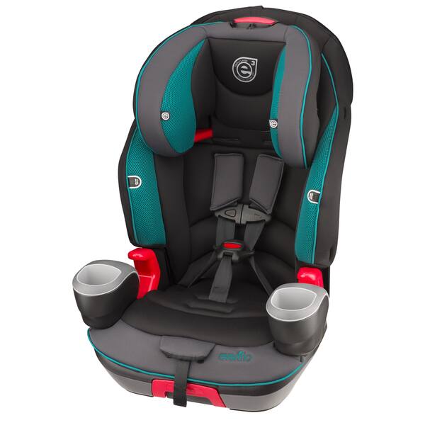 Shop Evenflo Evolve Booster Car Seat In Waterfall Mist Free