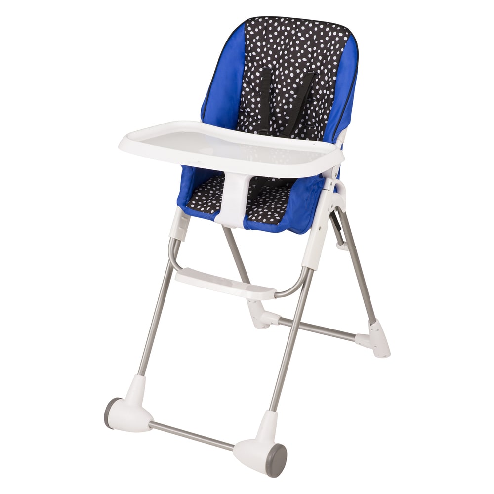 Evenflo Symmetry Flat Fold High Chair In Hayden Dot Hayden Dot Shefinds