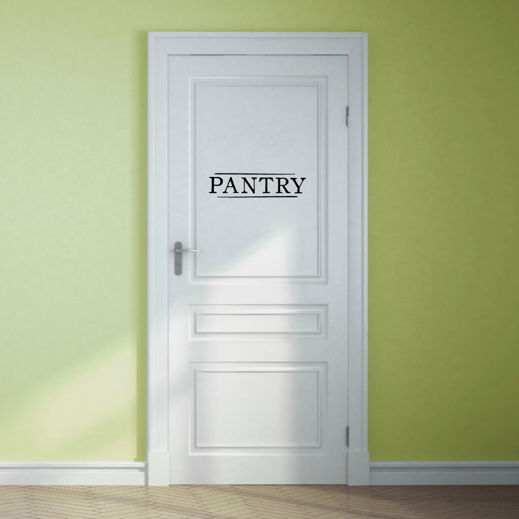 Shop Pantry Wall Decal 24 Inch Wide X 6 Inch Tall On Sale Free