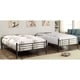 preview thumbnail 4 of 4, Wila Modern Full over Full Metal Bunk Bed with Ladder by Furniture of America