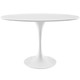 Lippa 48" Oval-Shaped Wood Top Dining Table - Thumbnail 1