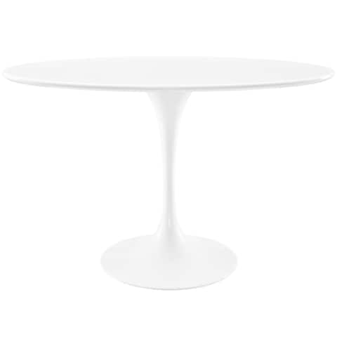 Lippa 48" Oval-Shaped Wood Top Dining Table