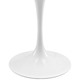 Lippa 48" Oval-Shaped Wood Top Dining Table - Thumbnail 3