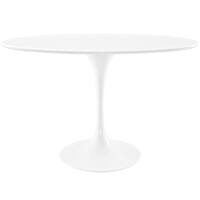 Lippa 48" Oval-Shaped Wood Top Dining Table