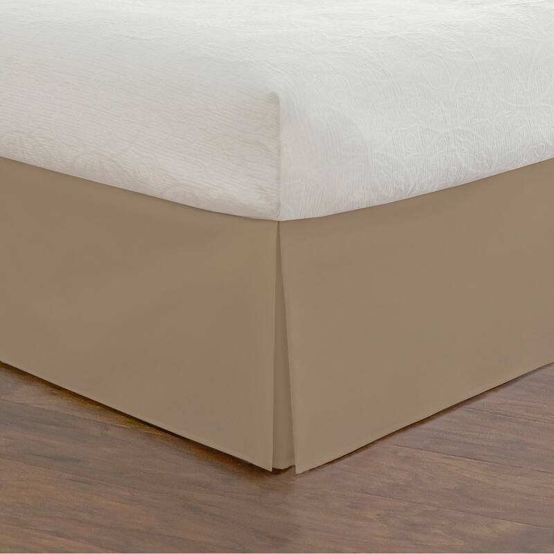 Basic Microfiber Tailored Bedskirt with 14-inch Drop