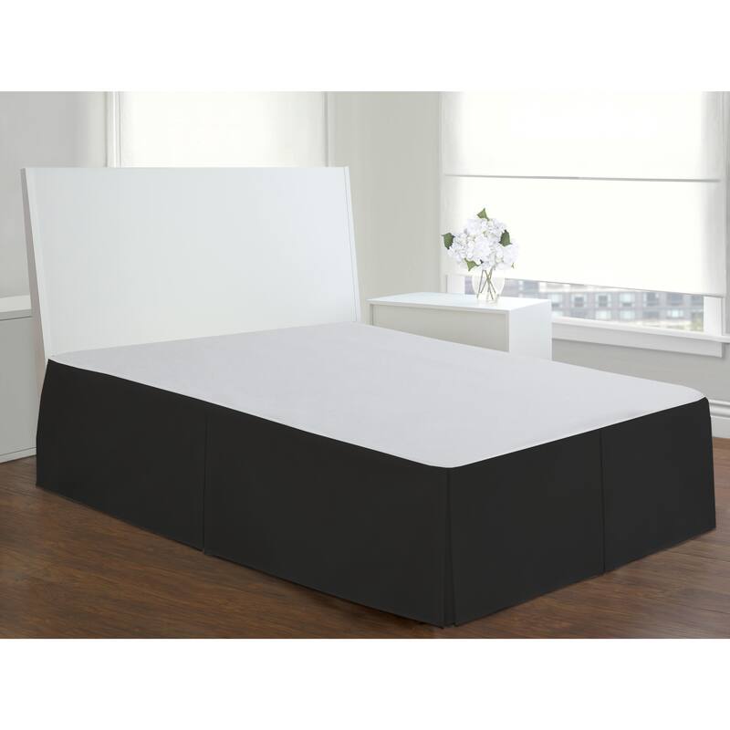 Basic Microfiber Tailored Bedskirt with 14-inch Drop