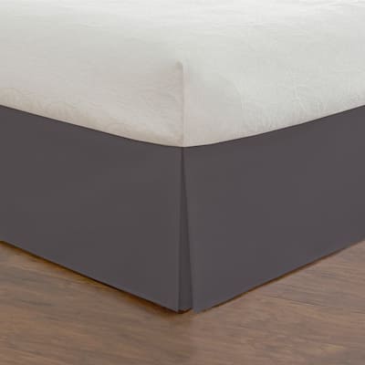 Basic Microfiber Tailored Bedskirt with 14-inch Drop