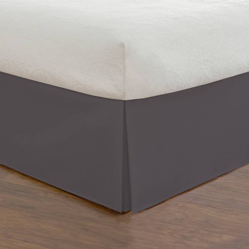Basic Microfiber Tailored Bedskirt with 14-inch Drop