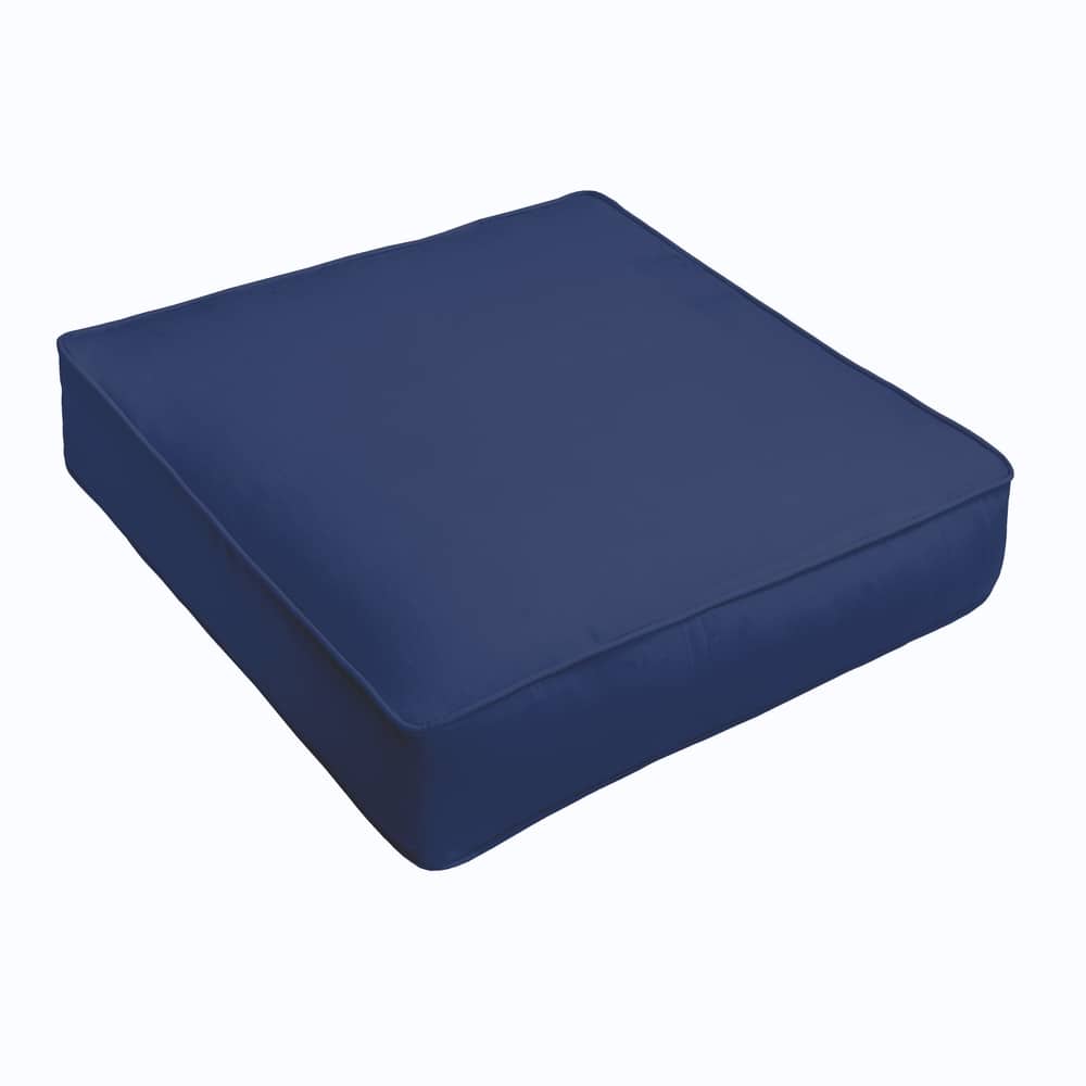 Sorra Home Sloane Marine Corded Indoor/ Outdoor Square Cushion