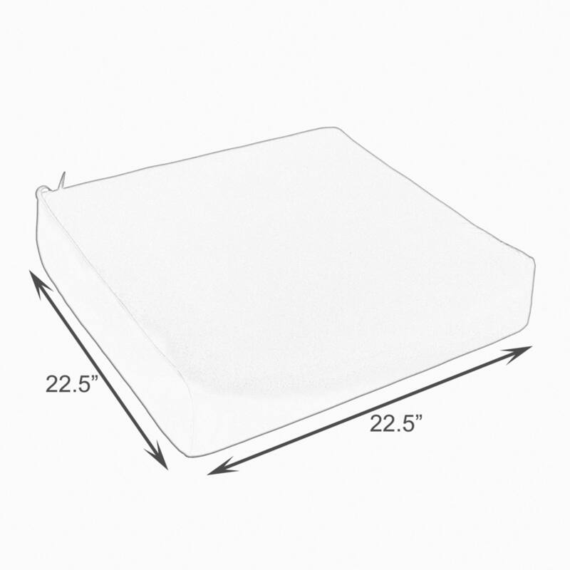 Sorra Home Sloane Charcoal Indoor/ Outdoor Square Cushion