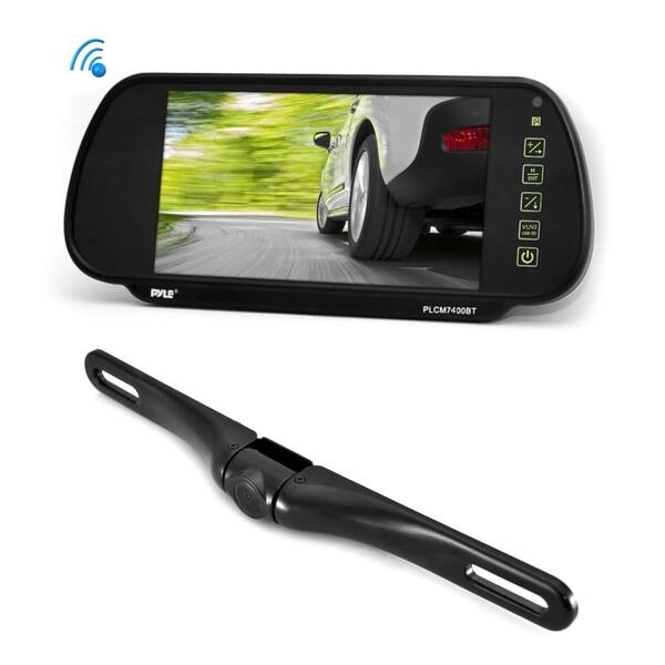 Shop Pyle Plcm7400bt Bluetooth Rearview Backup Camera And Monitor