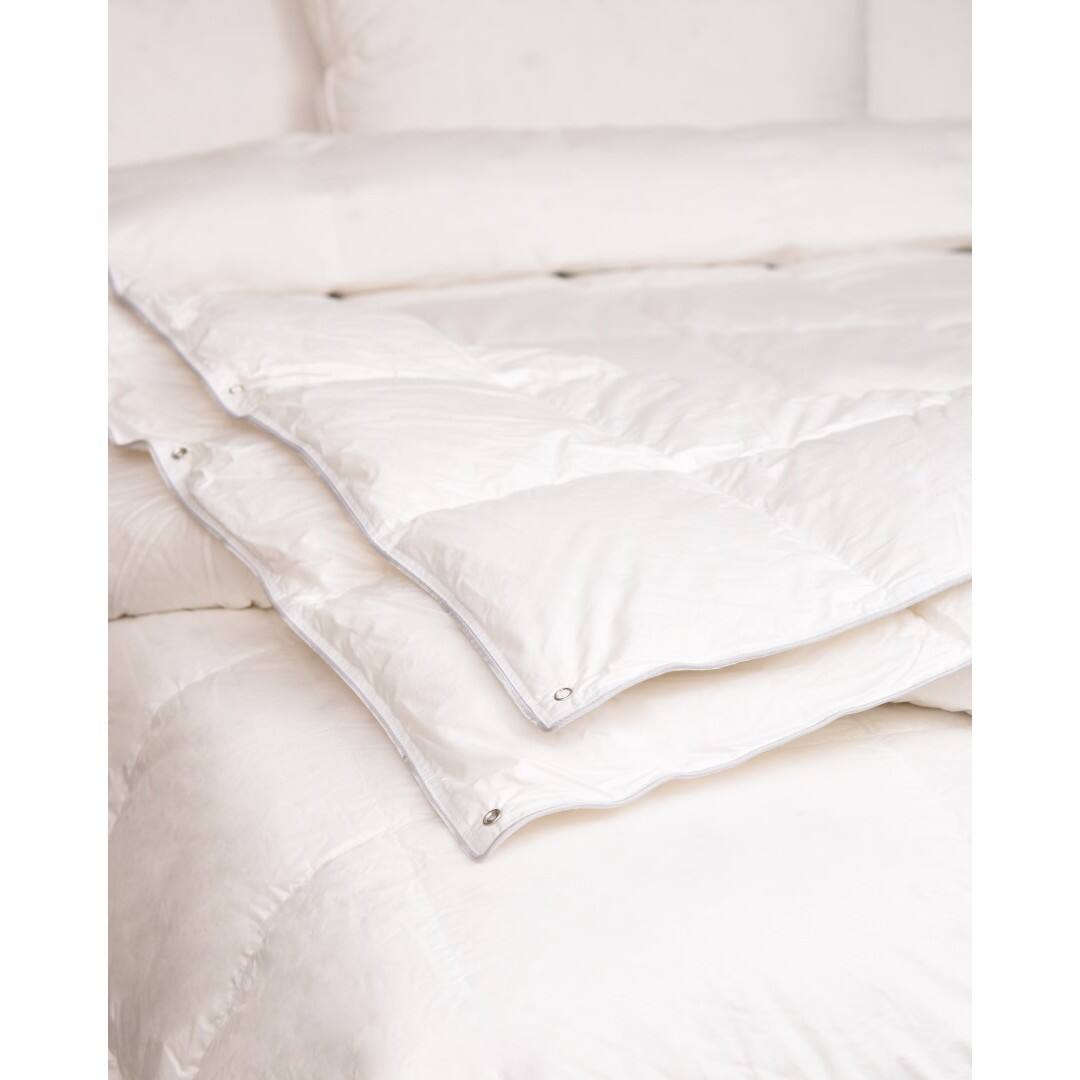 Downia Luxury All Season White Goose Down Duvet (Includes 2 Comforters ...