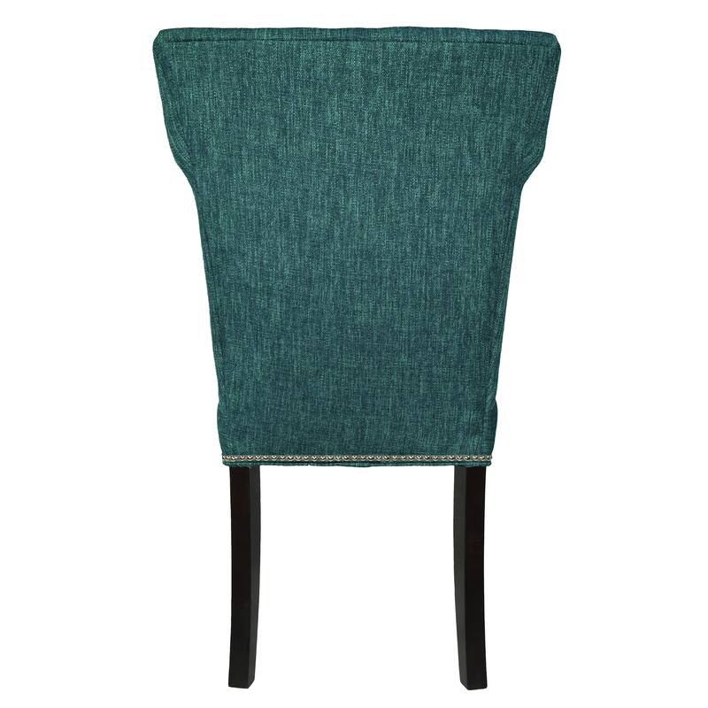 SOLE DESIGNS - BELLA Key Largo Spring Seating Double Dow Wing Back Nail Trim Edging Upholstered Dini