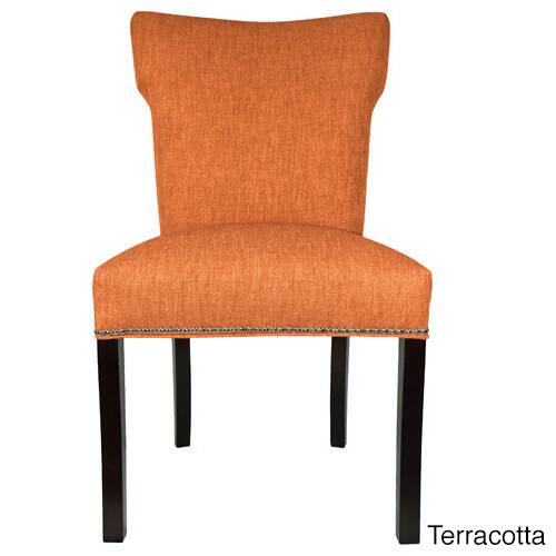 SOLE DESIGNS - BELLA Key Largo Spring Seating Double Dow Wing Back Nail Trim Edging Upholstered Dini