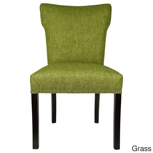 SOLE DESIGNS - BELLA Key Largo Spring Seating Double Dow Wing Back Nail Trim Edging Upholstered Dini