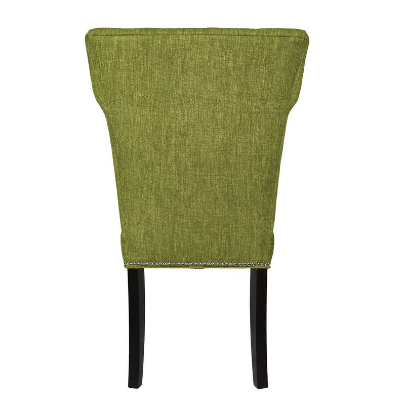 SOLE DESIGNS - BELLA Key Largo Spring Seating Double Dow Wing Back Nail Trim Edging Upholstered Dini