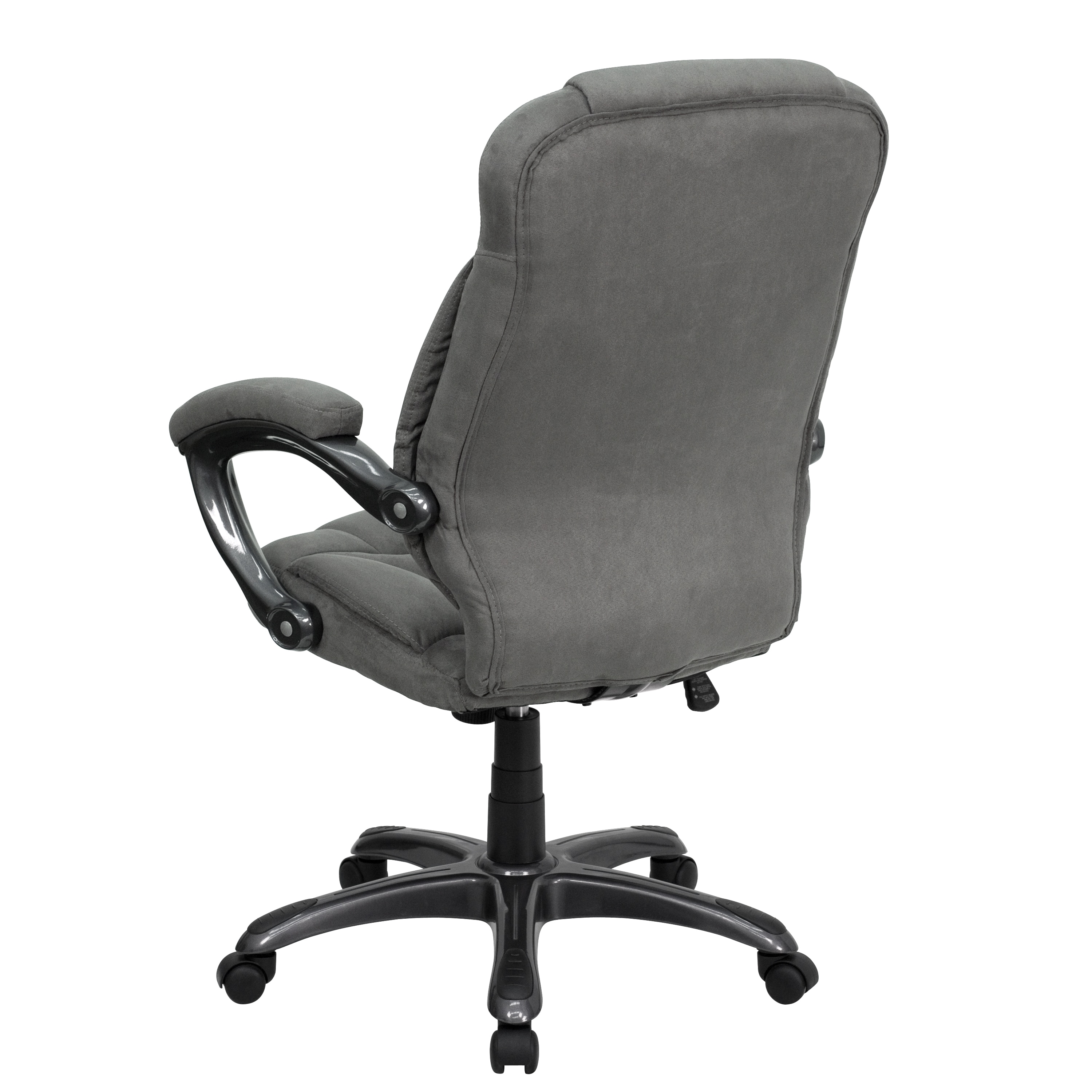 Madrid Executive Grey Microfiber Adjustable Swivel Office Chair