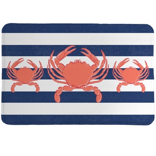 Crab Trio Memory Foam Rug - 20 x 30