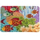 preview thumbnail 1 of 3, Laural Home Fish in the Hood Memory Foam Rug - 20x30