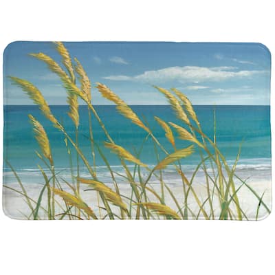 Ocean Breeze Memory Foam Rug