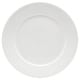 preview thumbnail 2 of 1, Red Vanilla Rimmed Oversized Dinner Plate 11.75" (Set of 2)