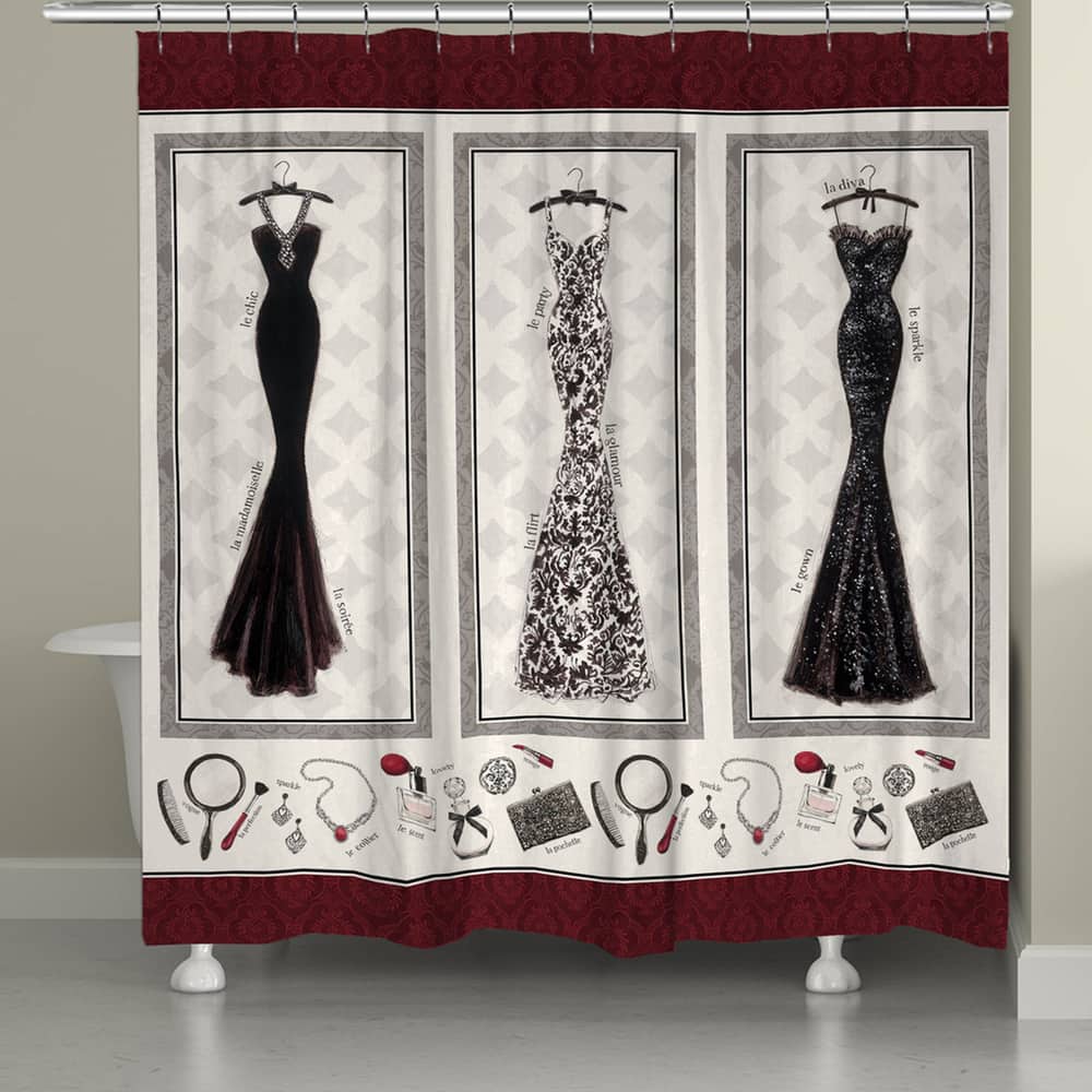Merlot Fashion Shower Curtain