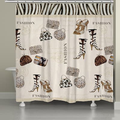 Animal Print Couture Shower Curtain