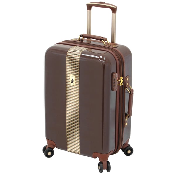 London Fog Cambridge 21-inch Expandable Carry On Hardside Spinner ...