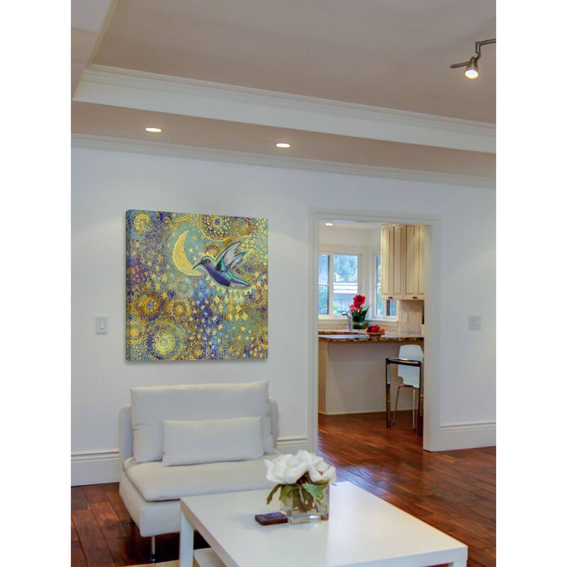 Marmont Hill - Hummingbird 2 Painting Print on Canvas - Multi-Color