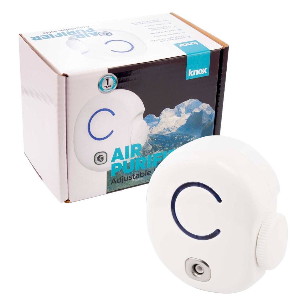 Knox Mini Plug-in Air Purifier Sanitizer with Odor Reduction, Model KN-APUR