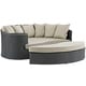 preview thumbnail 2 of 3, Modway Stopover Outdoor Patio Daybed Beige