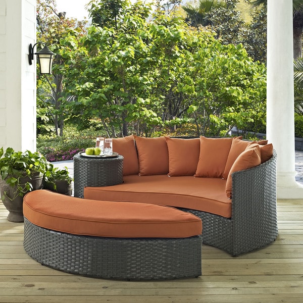 Modway Stopover Outdoor Patio Daybed Free Shipping Today Overstock