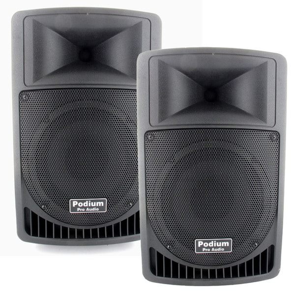 8 inch active speakers