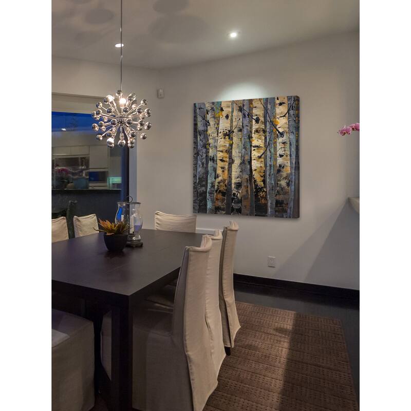 Marmont Hill - 'Gold Infusion II' by Michael Woodward Painting Print on Canvas - Multi-Color