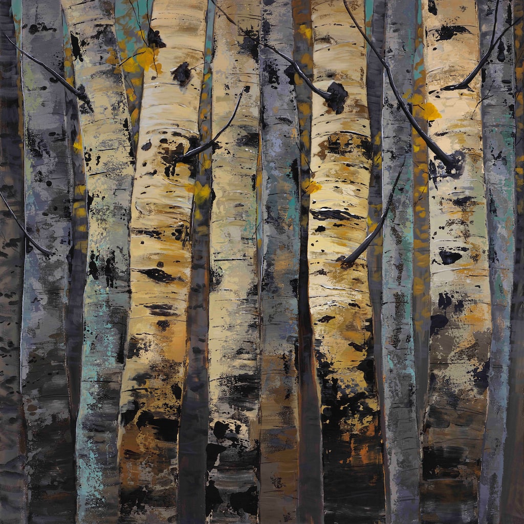 Marmont Hill - 'Gold Infusion II' by Michael Woodward Painting Print on Canvas - Multi-Color