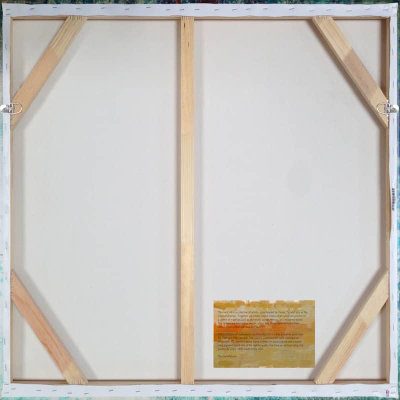 Marmont Hill - 'Gold Infusion I' by Michael Woodward Painting Print on Canvas - Multi-Color