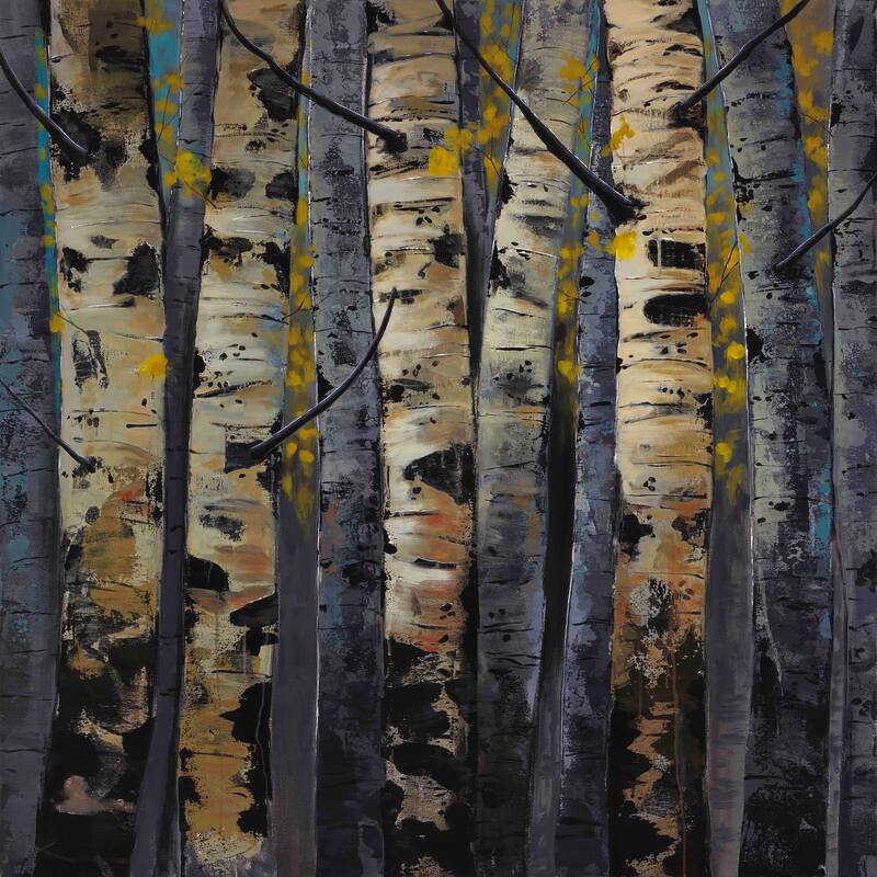 Marmont Hill - 'Gold Infusion I' by Michael Woodward Painting Print on Canvas - Multi-Color