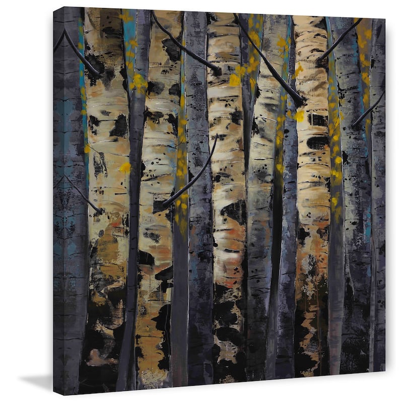 Marmont Hill - 'Gold Infusion I' by Michael Woodward Painting Print on Canvas - Multi-Color
