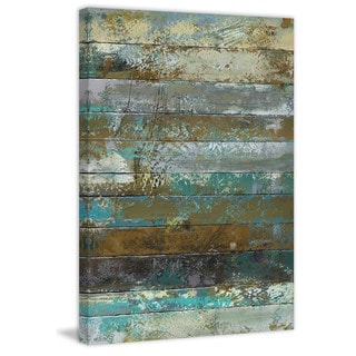 Marmont Hill - Handmade Beachwood II Painting Print on Canvas - Bed ...