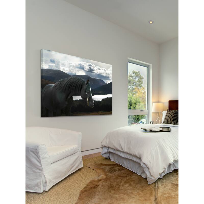 Marmont Hill - 'Solitude and Wander' Michael Woodward Painting Print on Canvas - Multi-Color