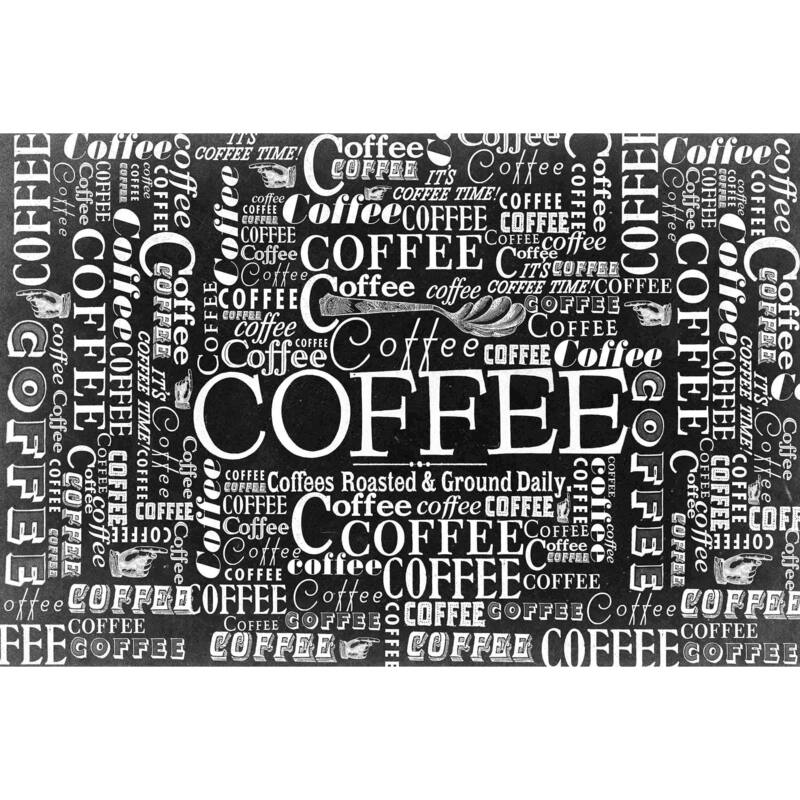 Marmont Hill - 'Coffee Pattern' Painting Print on Canvas - Multi-Color