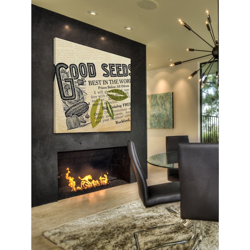 Marmont Hill - 'Going Green 6' Painting Print on Canvas - Multi-Color