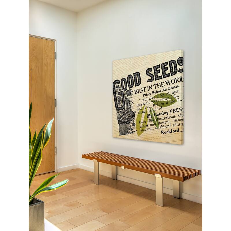 Marmont Hill - 'Going Green 6' Painting Print on Canvas - Multi-Color
